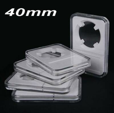 Acxico 1Pcs 10 Coin Slabs Capacity Holder Slab Storage Box Case Fit for PCGS NGC PCCB PMG