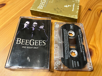 Bee Gees One Night Only Bonus Edition Slipcase Cassette Tape