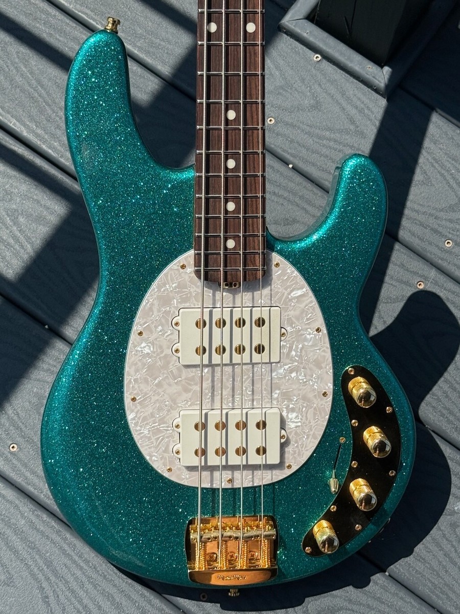 2022 Music Man Stingray Special HH Bass outrageous Turquoise