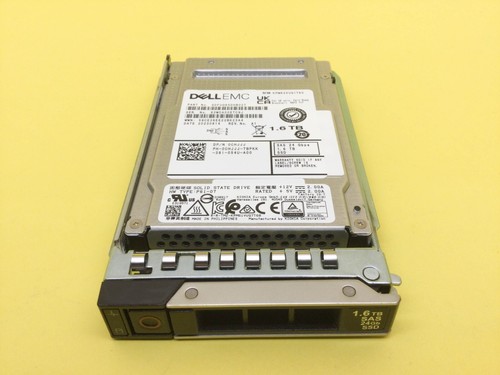 CHJJJ DELL EMC 1.6TB SAS 24Gbps Mixed Use 2.5" SSD 0CHJJJ KPM6XVUG1T60 New - Picture 3 of 3