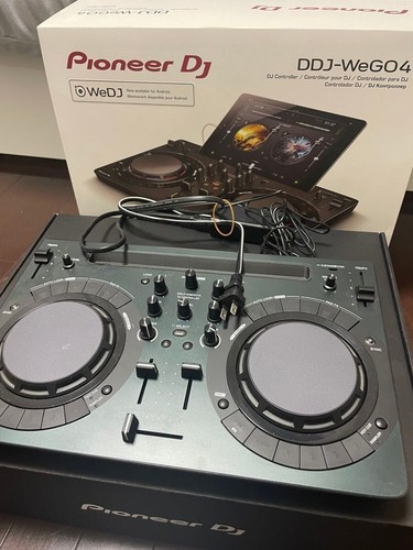 Pioneer DJ DDJ-WeGO4-K DJ Controller 2-Channel Portable DDJ WeGo4 Black Japan