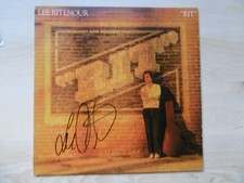 Lee Ritenour autograph signed LP cover "RIT" vinyl