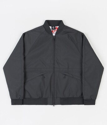 nike iso jacket dark smoke grey