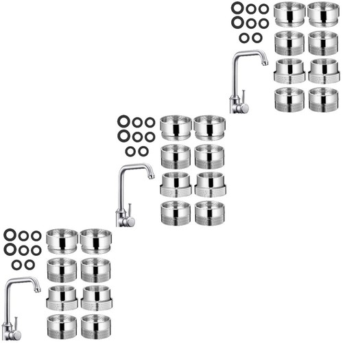 Set of 3 Faucet Adapter for Portable Washer Kitchen Sink Aerators eBay