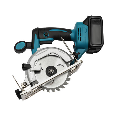 4.9'' Electric Mini Circular Saw Cordless Cutting Wood Marble Cutter Rechargeable