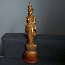 CARVED WOODEN DIETY