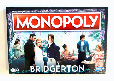 Hasbro Gaming Parker Brothers Monopoly Bridgerton Netflix Shondaland, Sealed Box