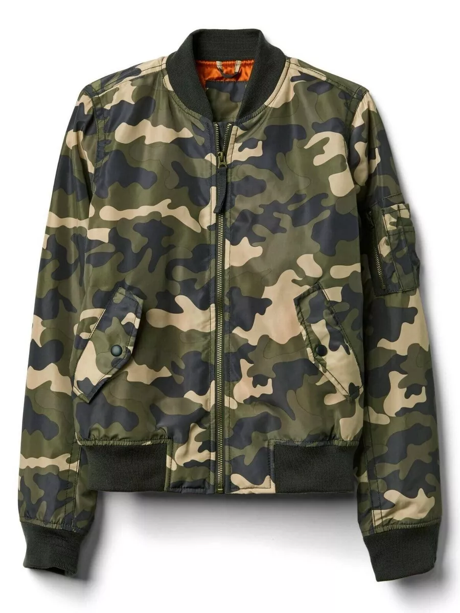 Gap nylon cheap bomber jacket