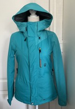 Genuine VOLCOM Winter Ski/Snowboard Hooded Jacket Girl  s Size XS Blue