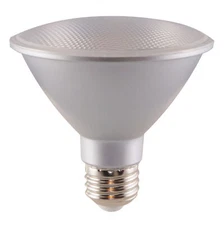 Satco S29422 60° LED Bulb 12.5W 75W PAR30SN Short Neck Medium E26 Silver 3500K