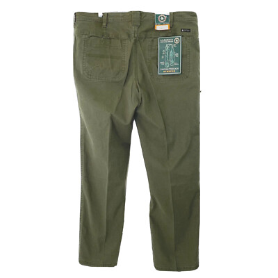 GH Bass Canvas Terrain Pants Mens 42 x 34 Stretch Relaxed Fit