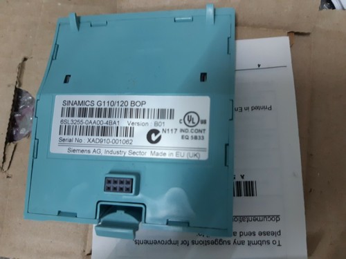 Siemens SINAMIC G110 / G120 Basic Operator 6SL3255-0AA00-4BA1;6SL 3255-0AA00 - Picture 3 of 7