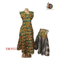 ANKARA WRAP DRESS