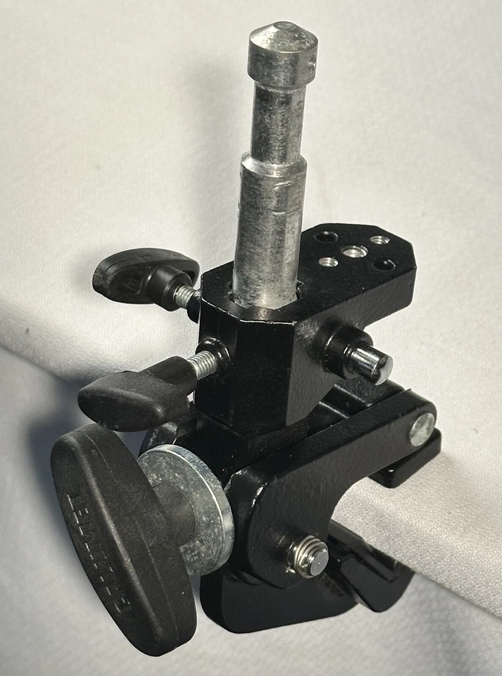 "Abrazadera de iluminación profesional de alta resistencia Calumet con perno de 5/8""" Foto 2 de 4