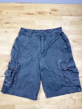 Quiksilver Boys cargo Shorts Size 28 Beach Surf Skate Casual Charcoal Gray 5254
