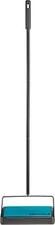 Bissell Easy Sweep Compact Carpet & Floor Sweeper, Teal, Manual Operation