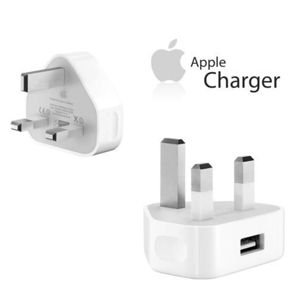 Genuine Apple Charger Plug & Data Cable Apple IPhone 5 6 7 8 X XR 11 12 13 14 SE - Picture 17 of 25