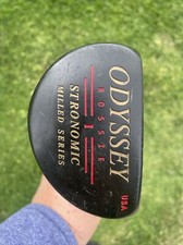 Odyssey Rossie I Stronomic Milled Series 36" Black Mallet Putter VGC RH