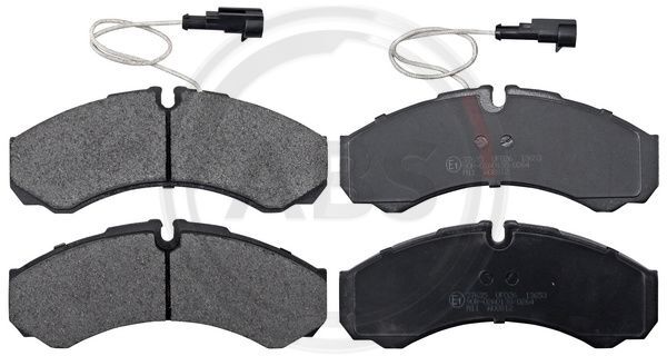 37635 A.B.S. Brake Pad Set, disc brake for NISSAN,RENAULT TRUCKS