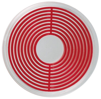 10 Lindner 2231P Coin Box Capsules Coin Capsules Red Insert 16 51mm