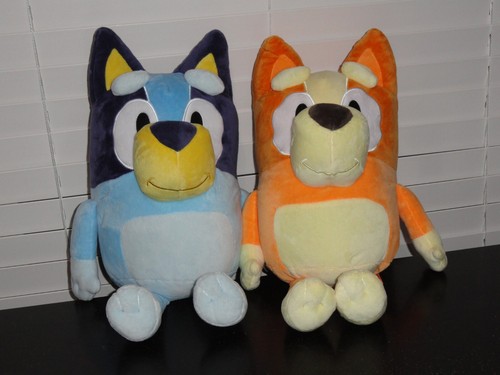 ACCESSORY INNOVATIONS BBC STUDIOS BLUEY & BINGO 16 INCH PLUSH BACKPACKS NWT - 第 1/23 張圖片