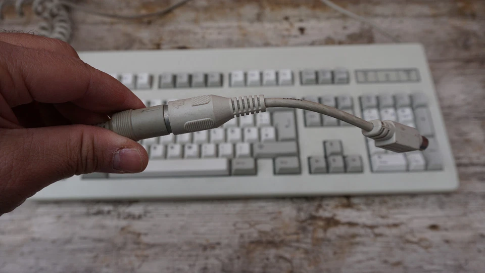 Cherry G81-3079SAD/01 Vintage Tastatur DIN Anschluss Retro Keyboard Deutsch - Bild 3 von 4