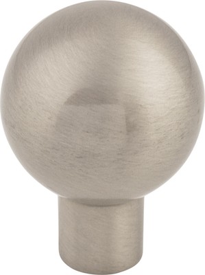 Top Knobs TK760BSN Brookline Knob 7/8'' Brushed Satin Nickel