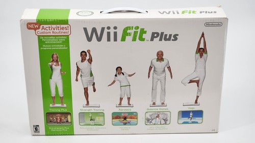 NEW Nintendo Wii Fit Plus with Balance Board Bundle Nintendo Wii