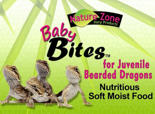Reptile, Nature Zone Baby Bites for Juvenile Bearded Dragons (6 oz) - Bild 2 von 5