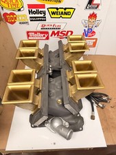 Rare Sbc Chevy Morand F5000 Magnesium Slide Throttle Fuel Injection March Cool