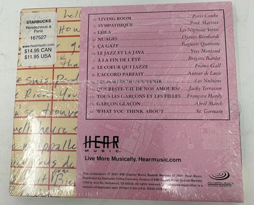 Rendezvous a Paris (Starbucks) (CD, 2001) Sealed - Bild 2 von 2