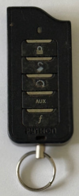Python 1-Way Security Alarm Keyfob Transmitter 5B EZSDEI7153 Tested