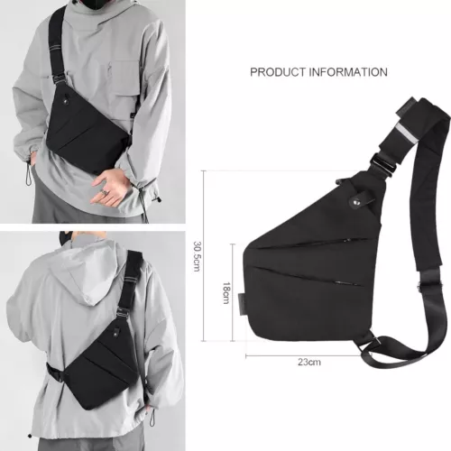 Simplify Living Cross Body Bag for Women Men, Anti Theft Crossbody Travel Bags - Picture 2 of 38