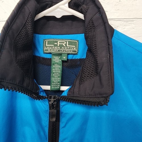Lauren Ralph Lauren Kids Windbreaker Zip Up Jacket Size Medium - Picture 2 of 9
