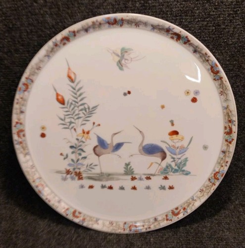 Grand Plat Porcelaine Limoges Décor "Kakiemon" Réplique Chantilly 18e , Gâteau - Imagen 2 de 14