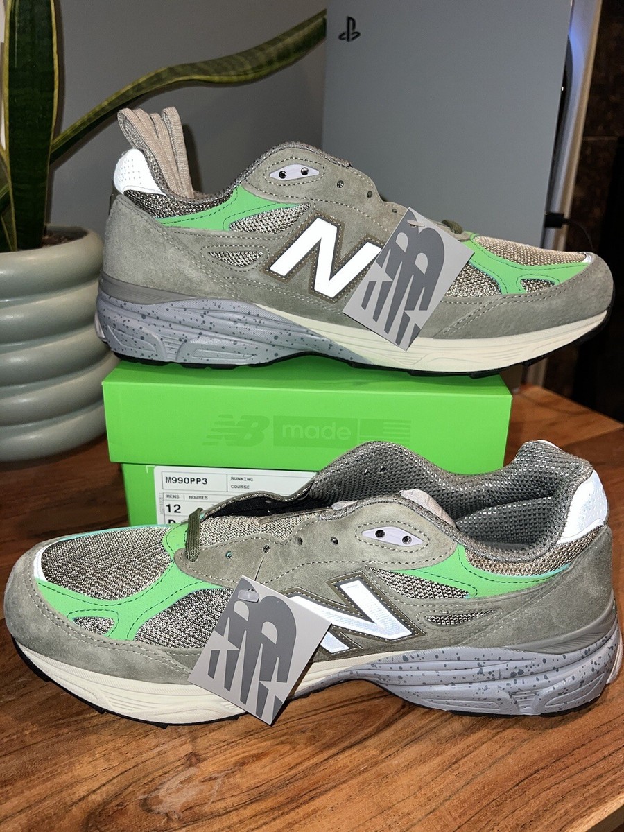 New Balance x Patta 990v3 Made in USA Olive M990PP3 Size 12 New Balance x Patta 990v3 Made in USA Olive M990PP3 Size 12