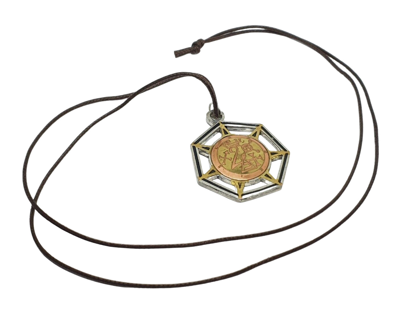 Sachiel Angel of Jupiter Occult Pendant Talisman Life Money Success Cord & Box