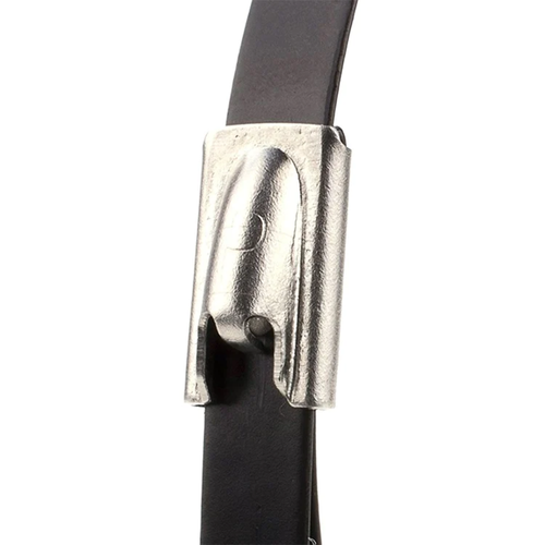 Solar Cable Ties Zip Ties 304 Stainless Steel Nylon Coated 360mm x 4.6mm - Pack - Picture 3 of 4