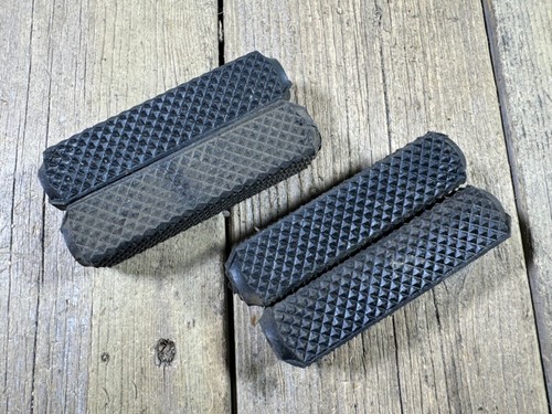 Bicycle Replacement Pedal Blocks Vintage Antique Rubber Blocks For Bike Pedals - Picture 5 of 7