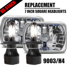 7x6 Inch Sealed Beam Headlight Conversion Highlow Beam 100w H4 Led