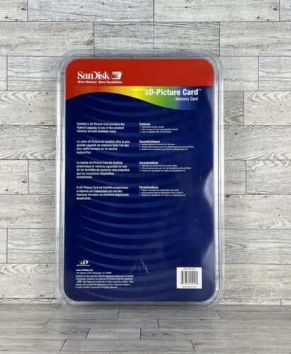 Sandisk Olympus xD-Picture Memory Card 256 MB Model SDXD-256-850 New Sealed READ - Picture 2 of 12