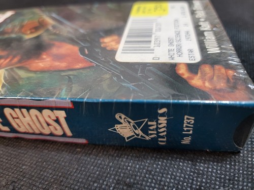WHITE GHOST (1988) SEALED VHS TAPE CULT 80'S ACTION READY TO SLAB RARE - Picture 10 of 16