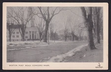 Massachusetts-MA-Concord-Boston Post Road-Maynards Paul Revere Series-Vintage PC