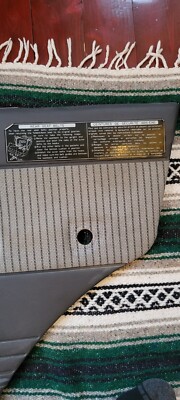 80-87 Toyota HJ62 Land Cruiser OEM 60 Series Rear Door Card Panel