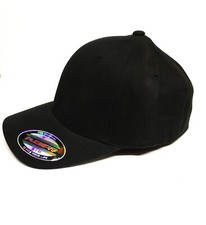 FLEXFIT Original Twill Fitted CLASSIC Hat 5001 Plain NEW 6-Panel Cap S/M