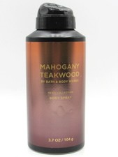 BATH  BODY WORKS MAHOGANY TEAKWOOD MEN'S BODY SPRAY 3.7 OZ