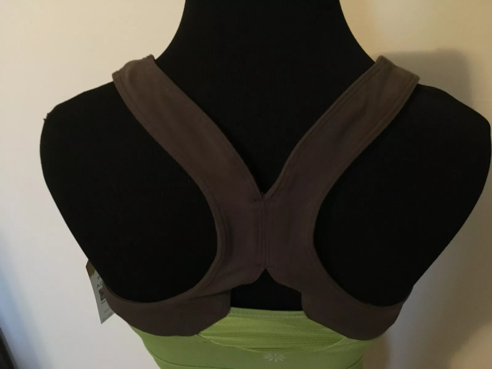 athleta gray racer back athletic tank-top