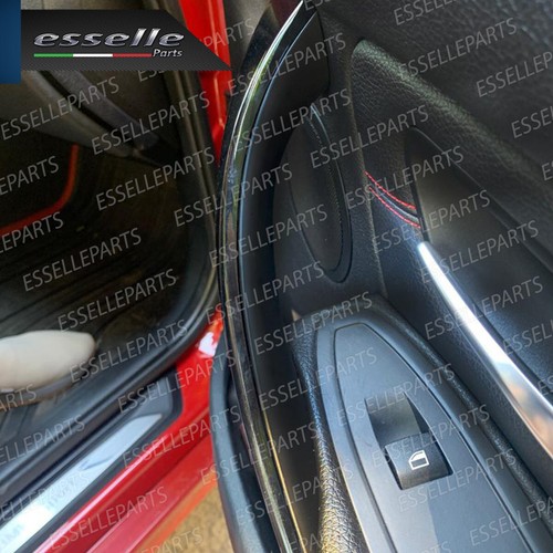 MANIGLIE INTERNE BMW SERIE 3 F30 F31 ANTERIORI LATO GUIDA LATO PASSEGGERO NERO - Foto 11 di 11