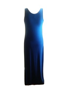 navy blue ombre dress