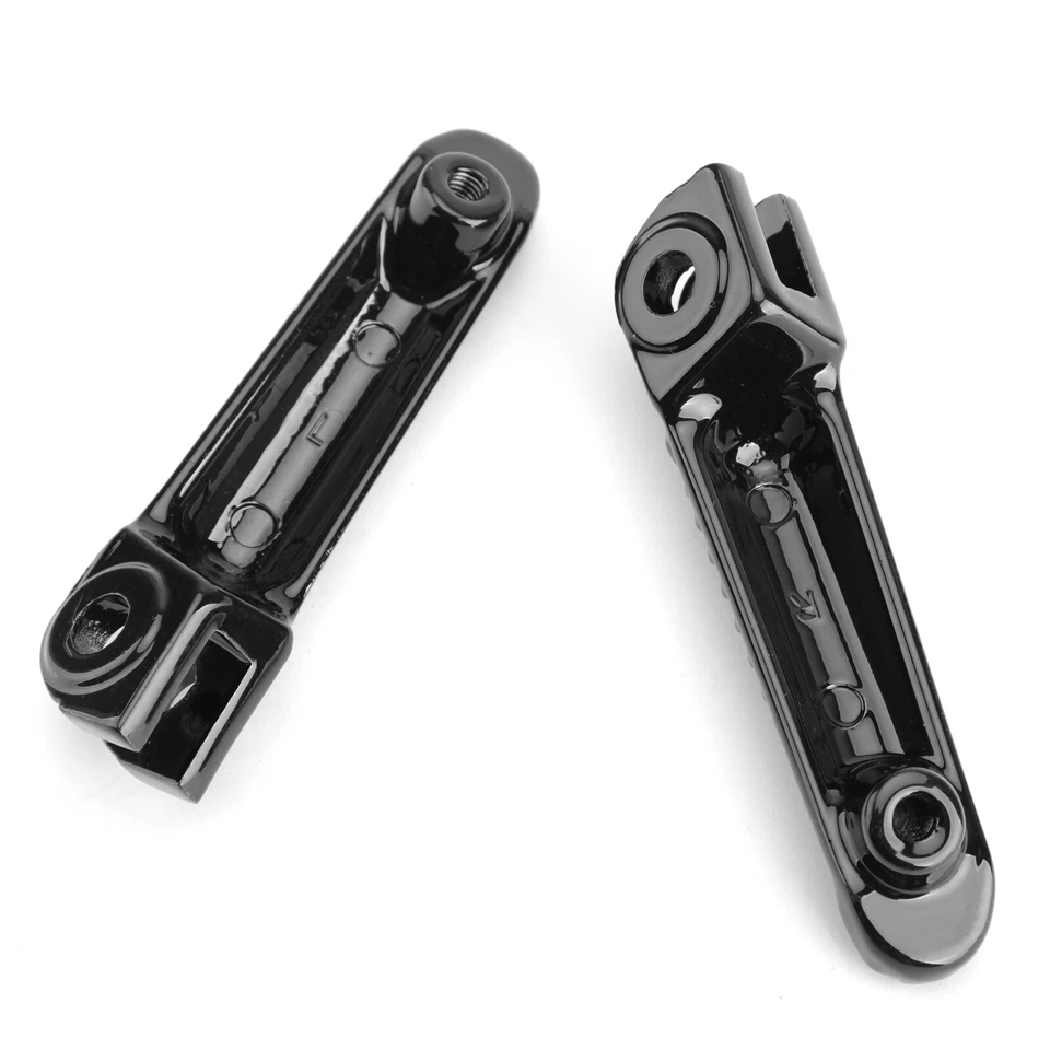 Reposapiés con clavija delantera para Yamaha YZF R1 1998-2014 R6 1999-2014 R6S 03-08 Bk, Foto 3 de 4